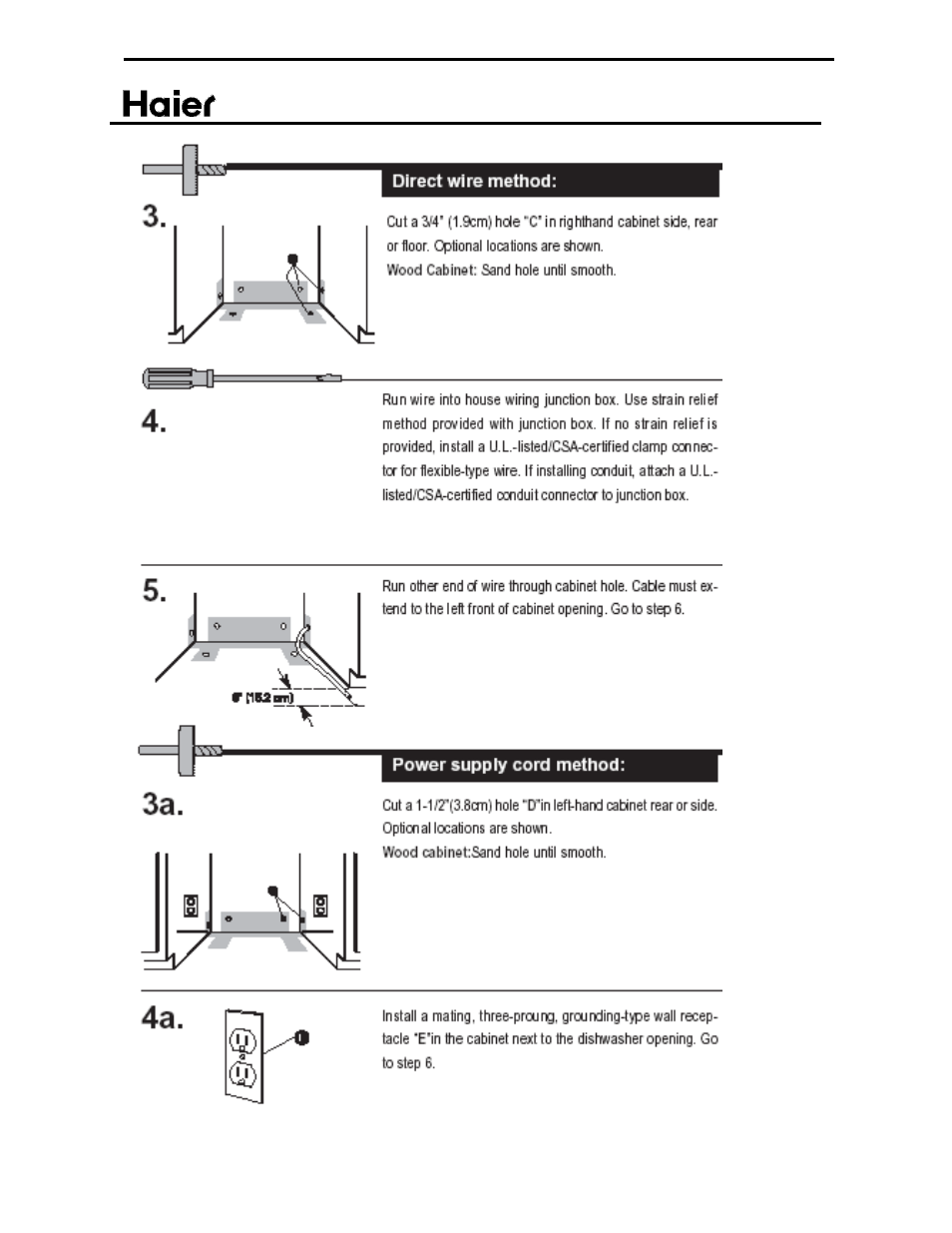 haier ESD402 User Manual | Page 12 / 49