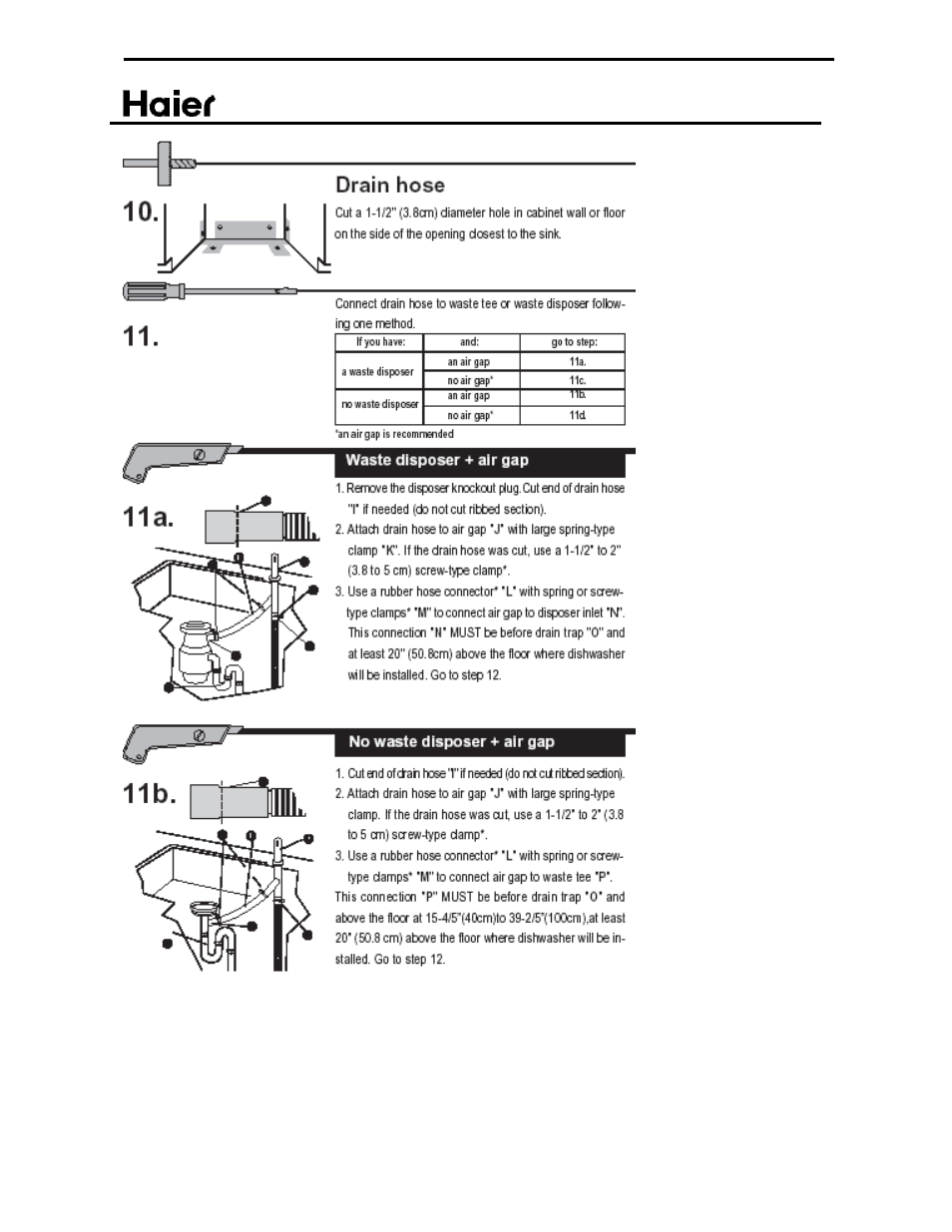 haier ESD402 User Manual | Page 14 / 49