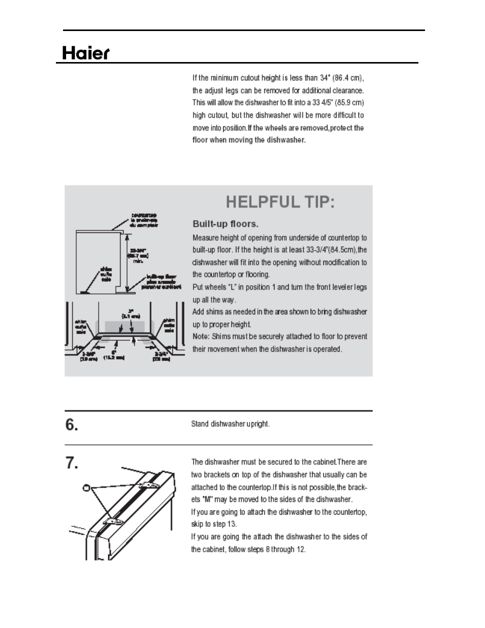 haier ESD402 User Manual | Page 19 / 49