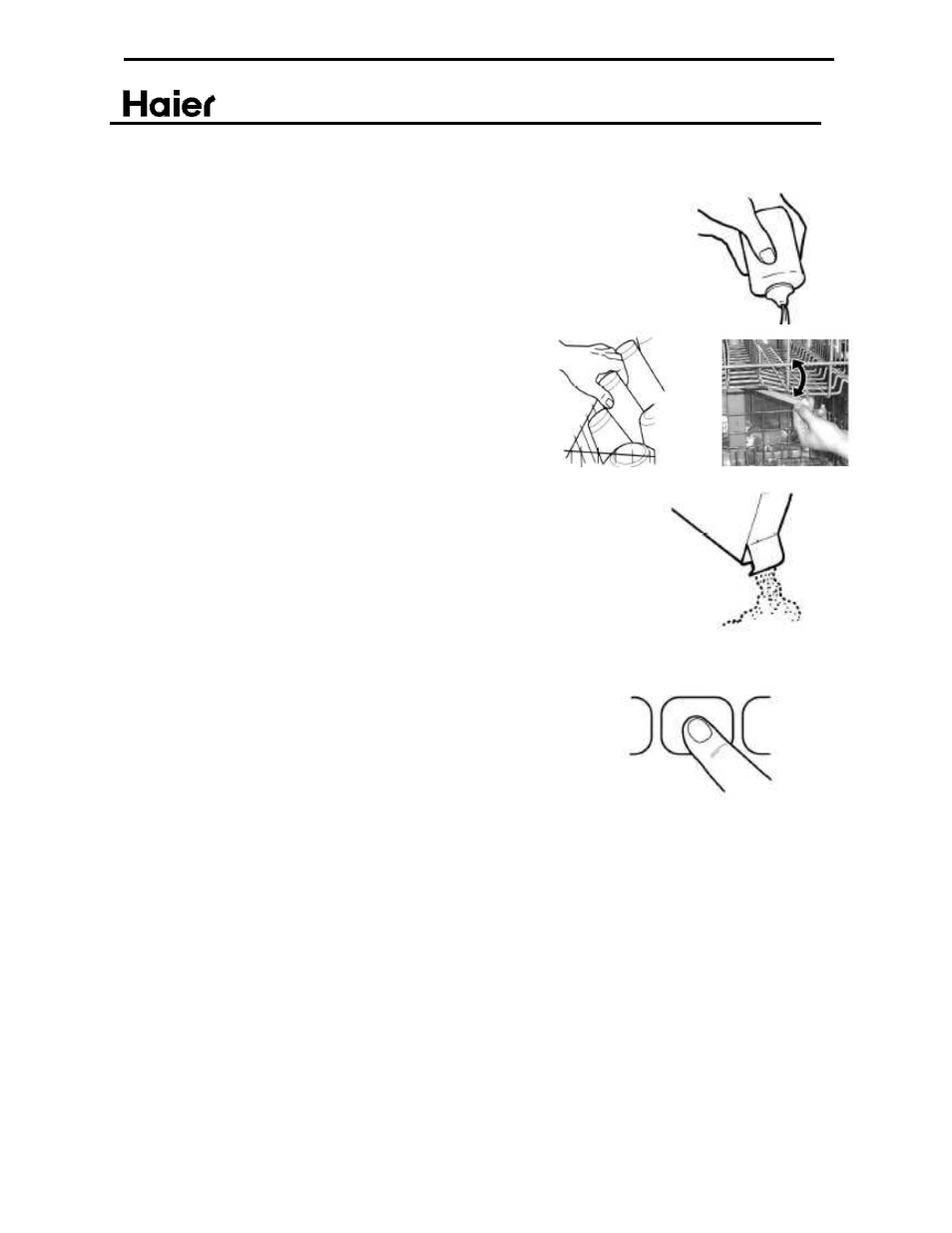 Start-upguide, Dishwasher loading | haier ESD402 User Manual | Page 28 / 49