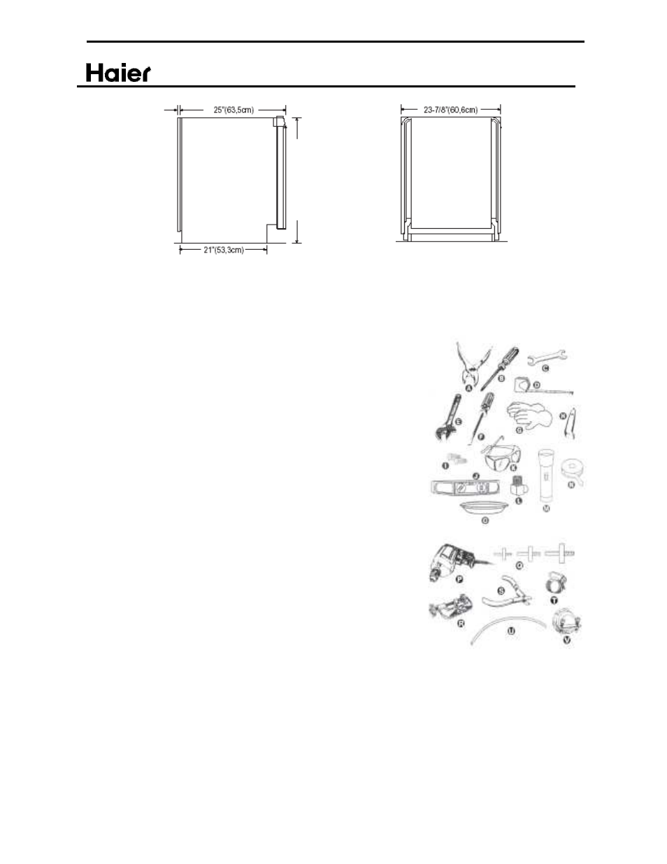 Installation | haier ESD402 User Manual | Page 7 / 49