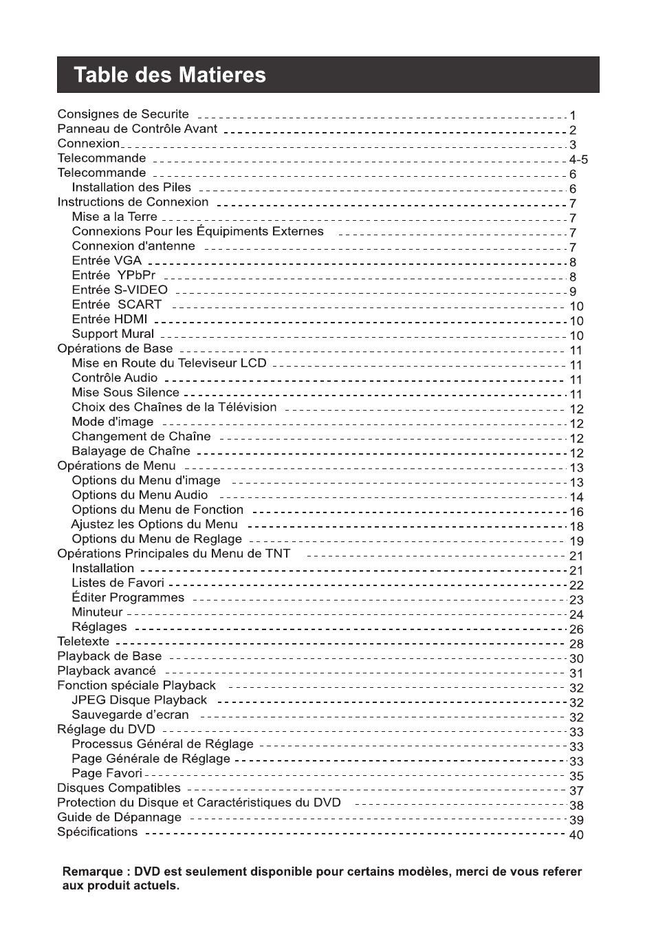 haier L19T12W-C User Manual | Page 45 / 86