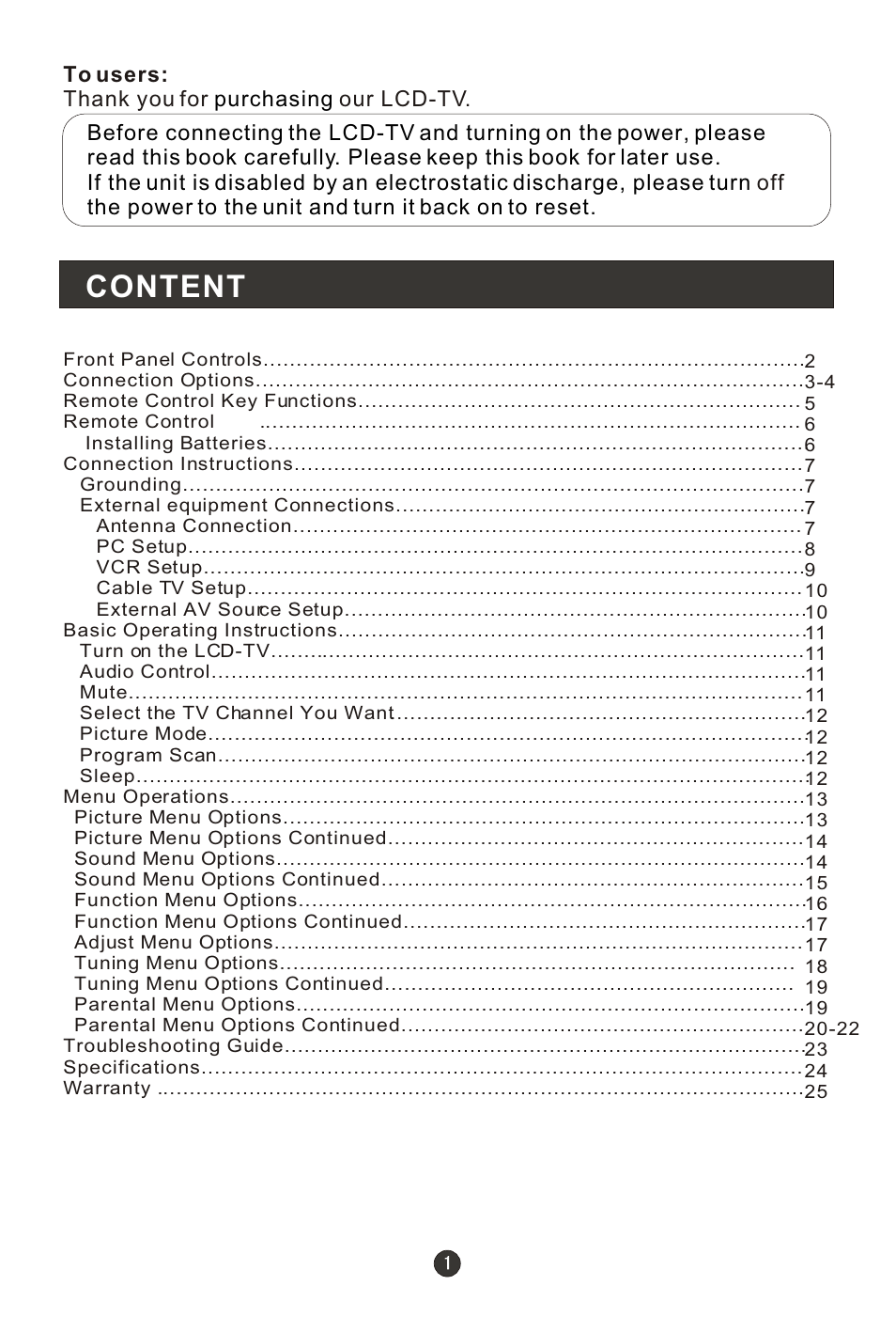 Т³гж 5, Content | haier HLH19W User Manual | Page 5 / 30