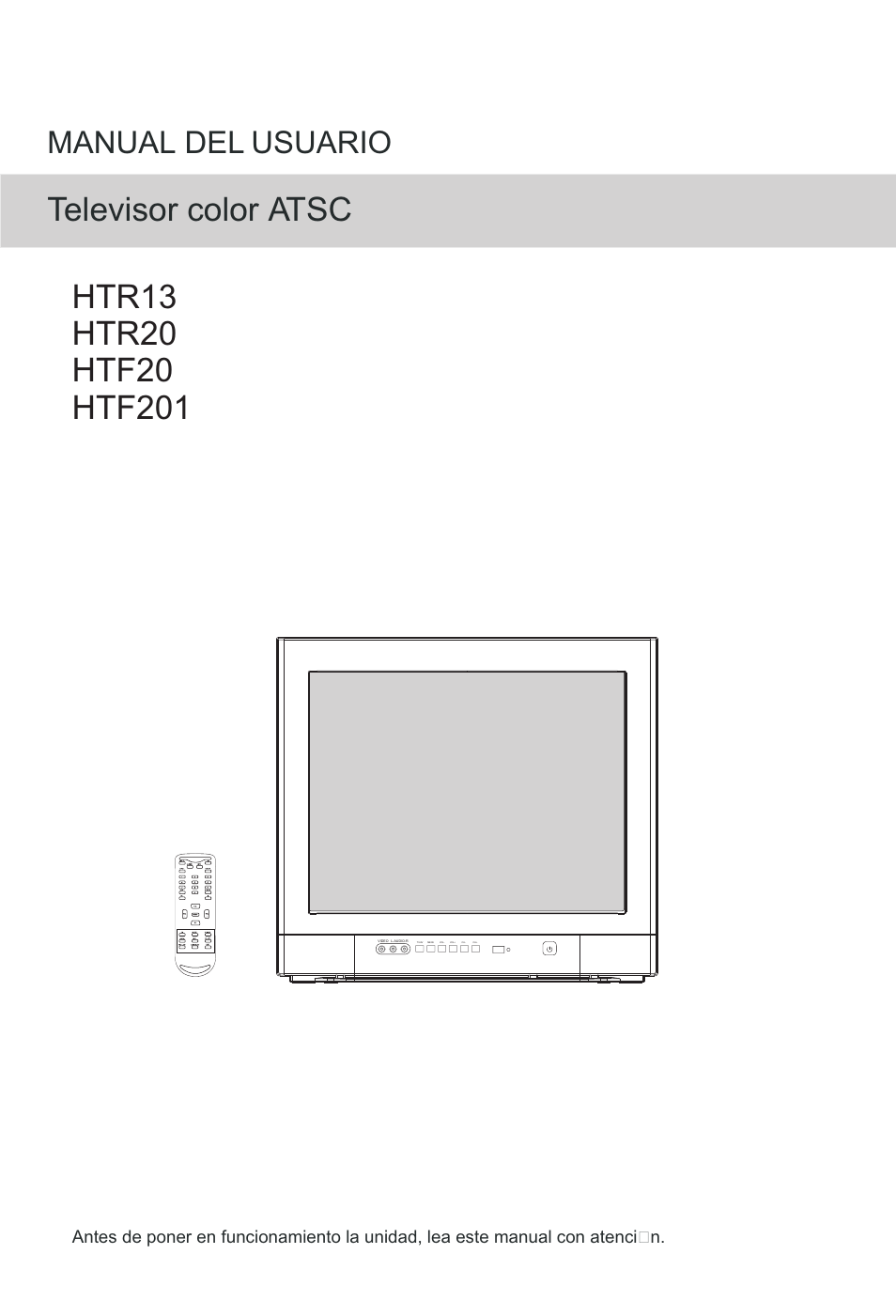 Manual del usuario | haier HTR13 User Manual | Page 41 / 80