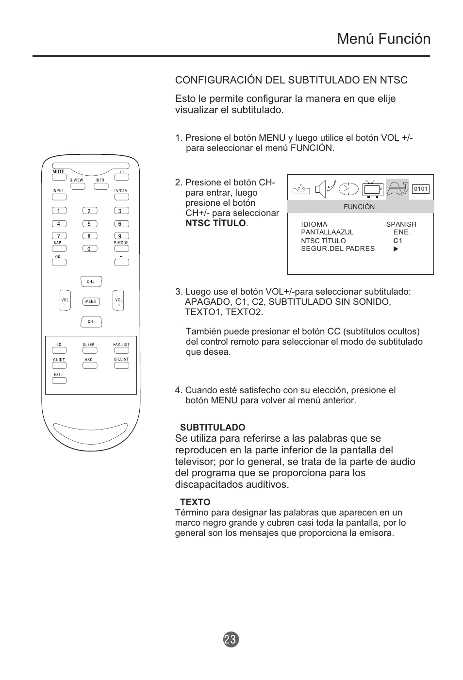 Menú función | haier HTR13 User Manual | Page 64 / 80