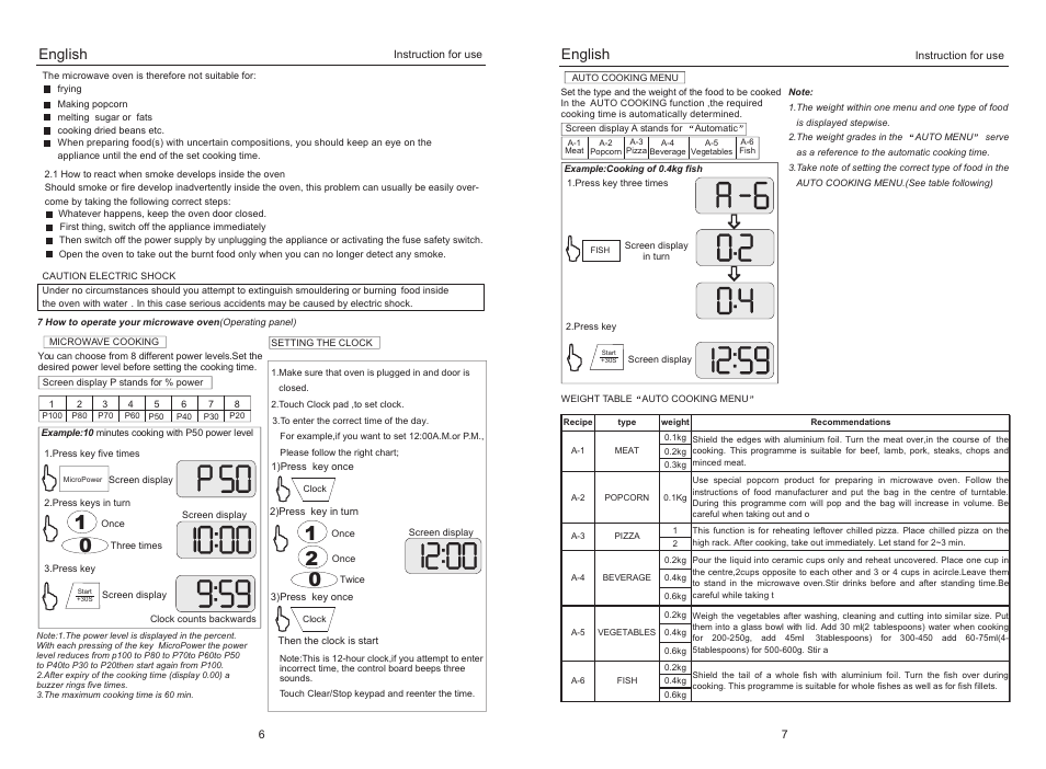 English | haier EA-2080E User Manual | Page 8 / 8