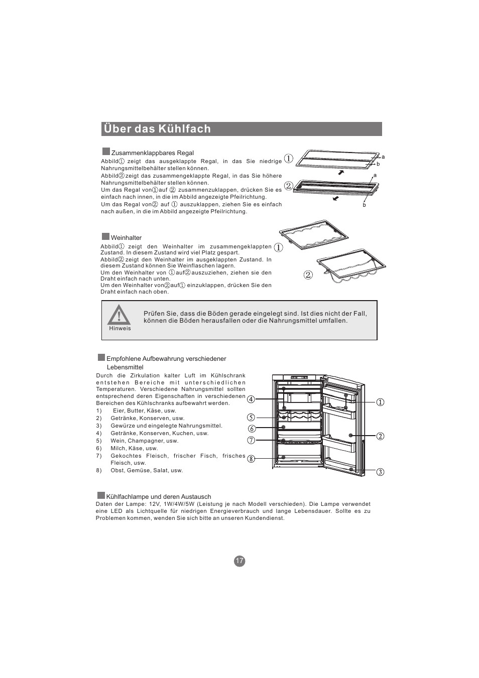 Über das kühlfach | haier AFL631CB User Manual | Page 48 / 196