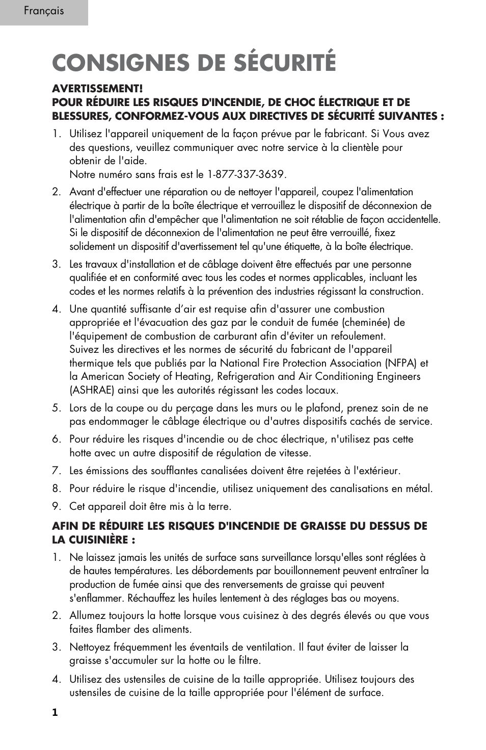 Consignes de sécurité | haier 3000 User Manual | Page 20 / 56