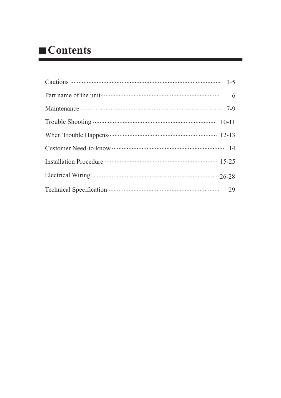 haier AB124FAAHA User Manual | Page 2 / 31