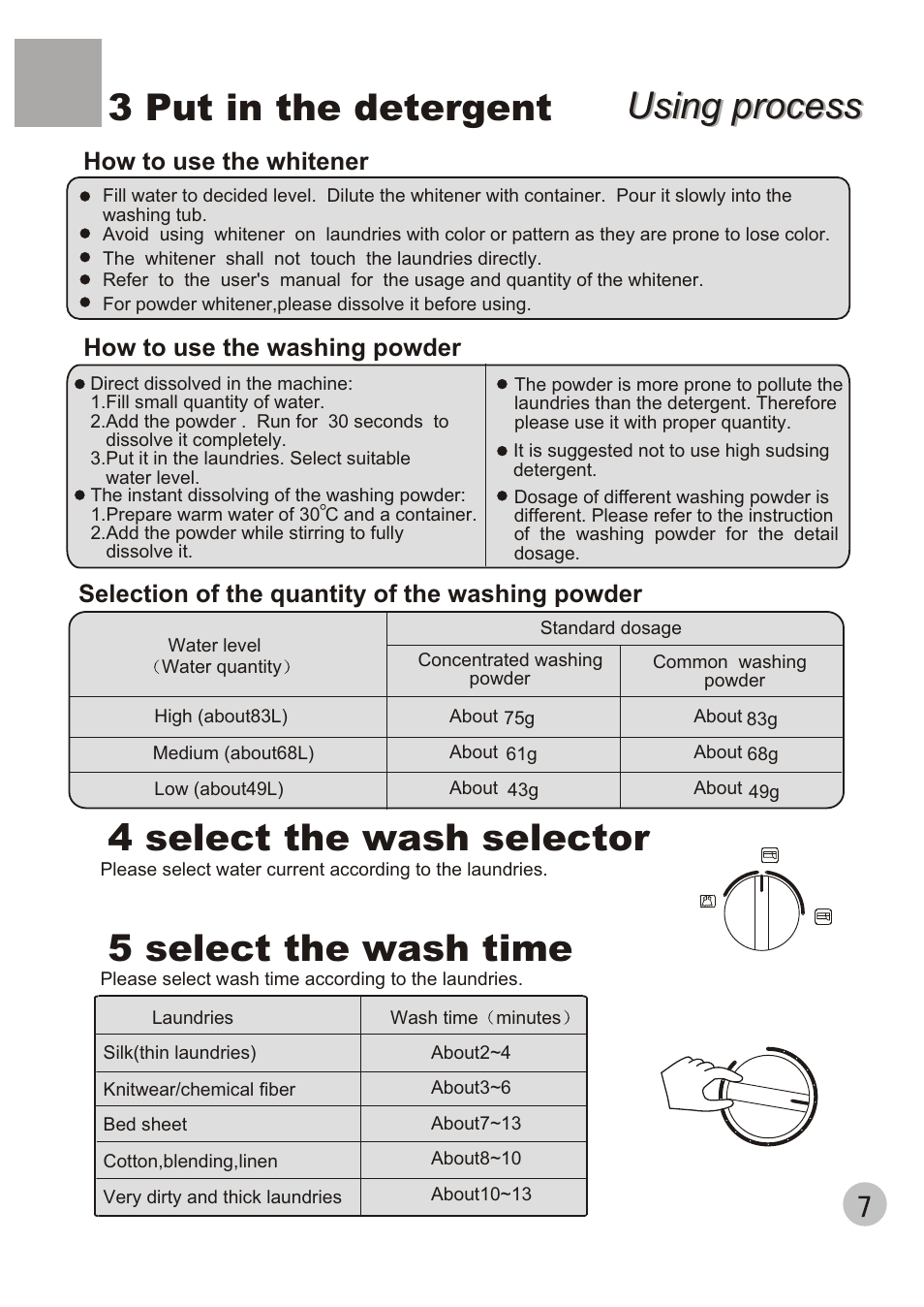 haier XPB80-35 User Manual | Page 9 / 12