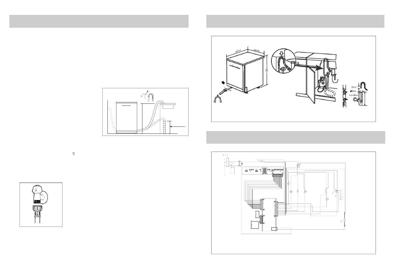 Installation, Installation diagram | haier WQP12-CFESS User Manual | Page 6 / 6