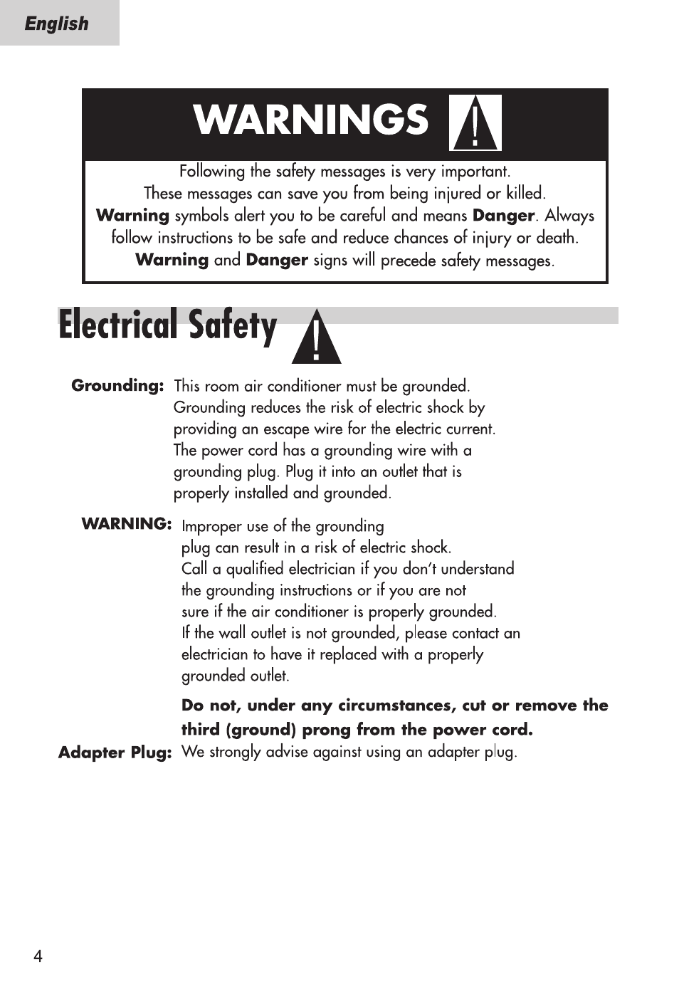 haier ESAX3186 User Manual | Page 6 / 26