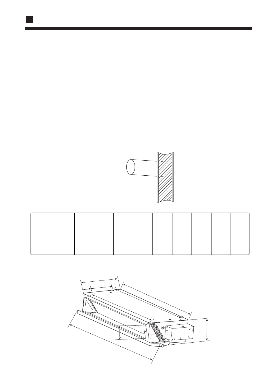 Installation manual for indoor unit | haier AD142ALEAA User Manual | Page 15 / 25