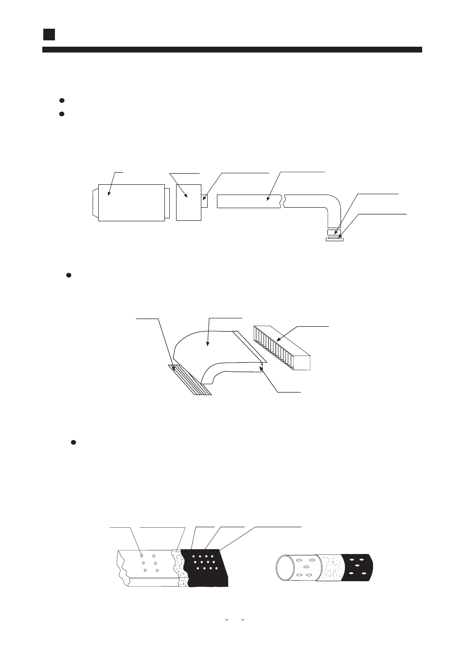 Installation manual for indoor unit, Installation of indoor unit duct, Installation of air sending duct | Installation of air return duct, 3 thermal insulation of duct | haier AD142ALEAA User Manual | Page 17 / 25