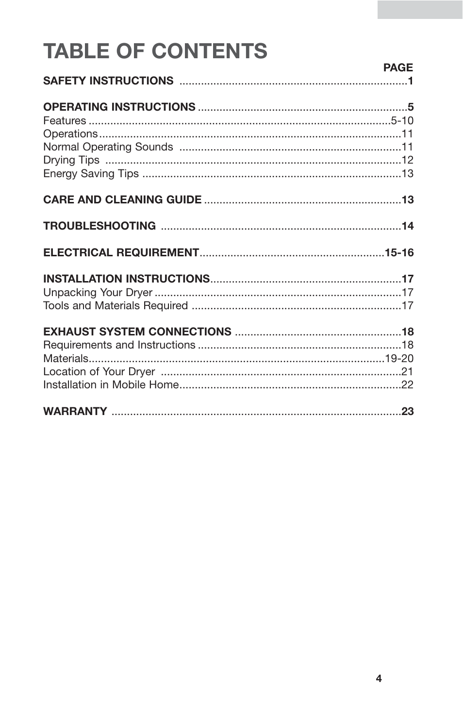 haier GDZ5-1C User Manual | Page 5 / 24