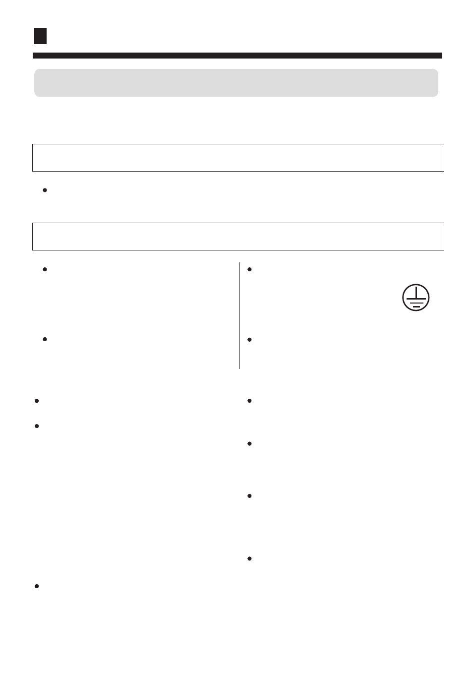 Cautions, Installation, Warning ! caution | haier AB282ACERA User Manual | Page 7 / 31