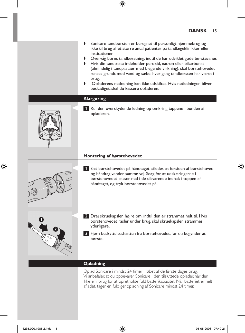 Philips HX 7351 User Manual | Page 15 / 92