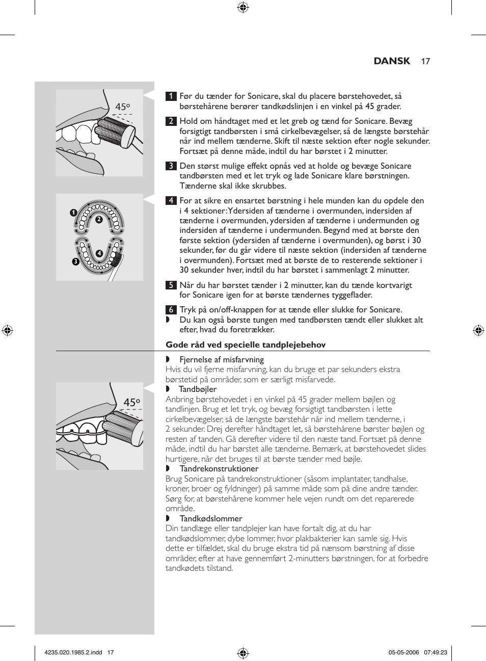 Philips HX 7351 User Manual | Page 17 / 92