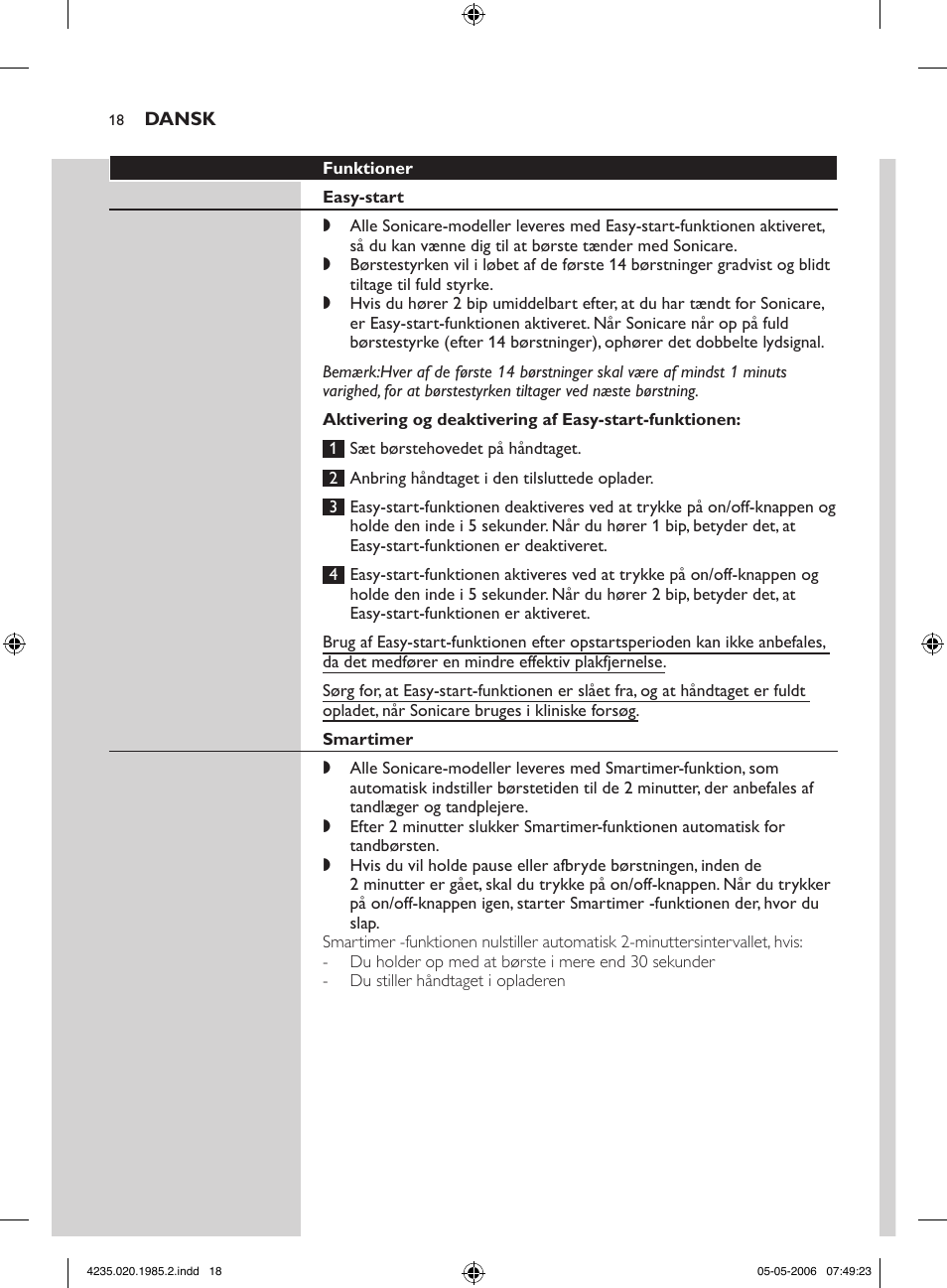 Philips HX 7351 User Manual | Page 18 / 92