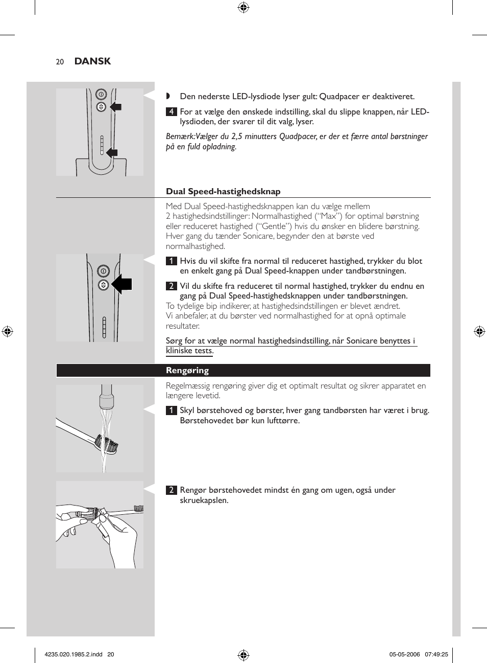 Philips HX 7351 User Manual | Page 20 / 92