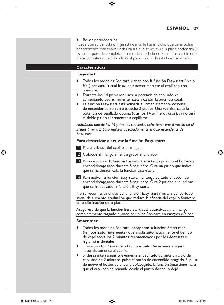 Philips HX 7351 User Manual | Page 29 / 92