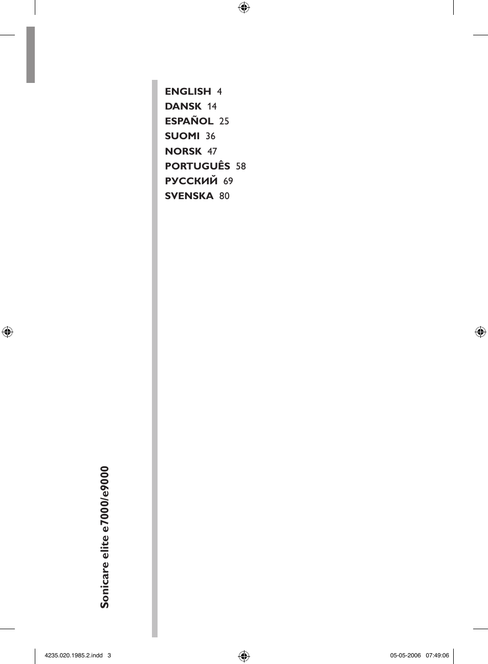 Philips HX 7351 User Manual | Page 3 / 92