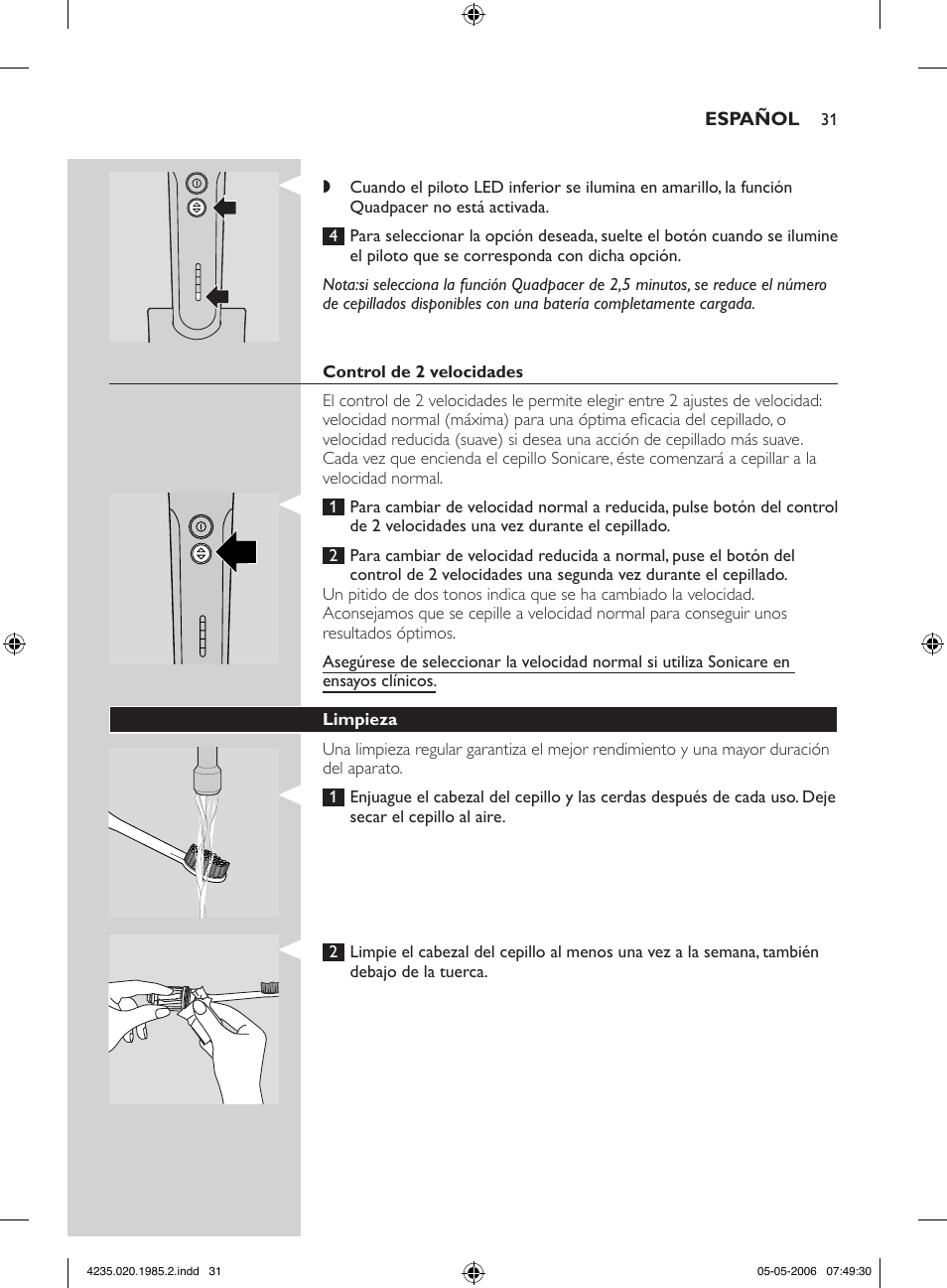 Philips HX 7351 User Manual | Page 31 / 92