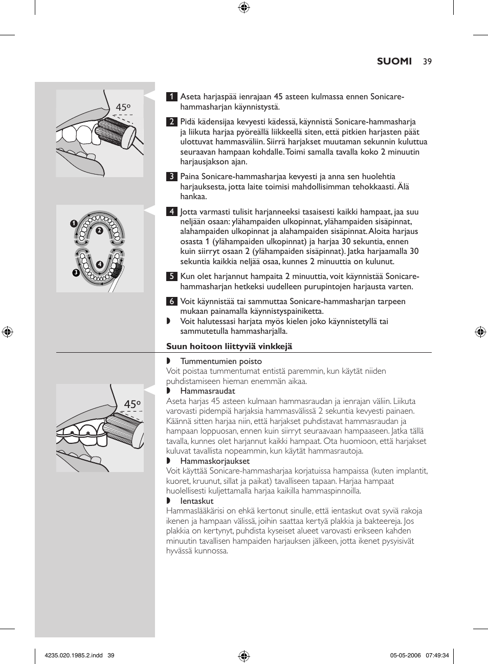 Philips HX 7351 User Manual | Page 39 / 92