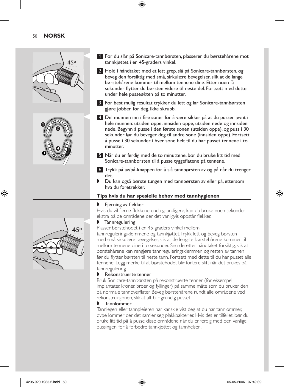 Philips HX 7351 User Manual | Page 50 / 92