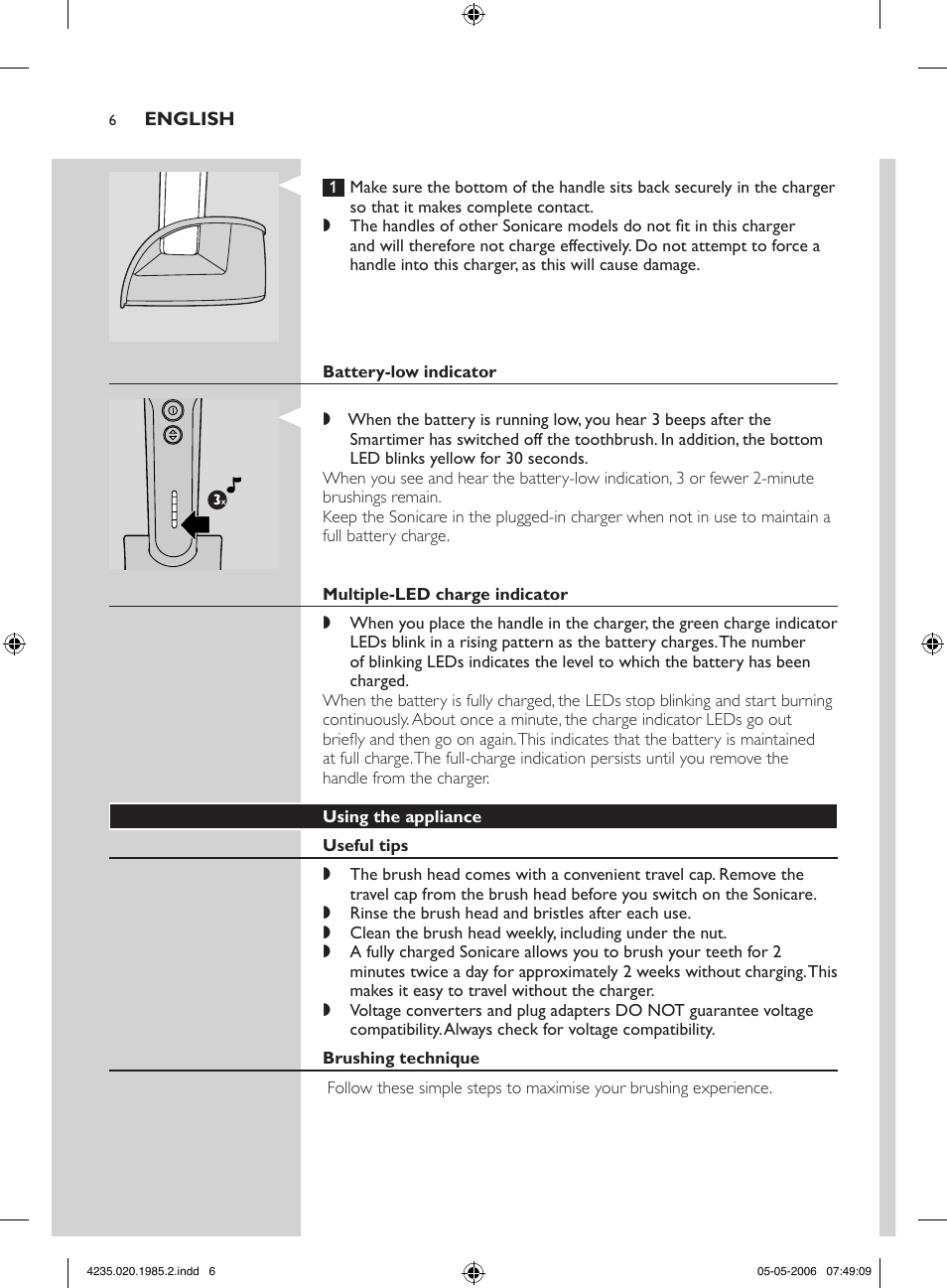 Philips HX 7351 User Manual | Page 6 / 92