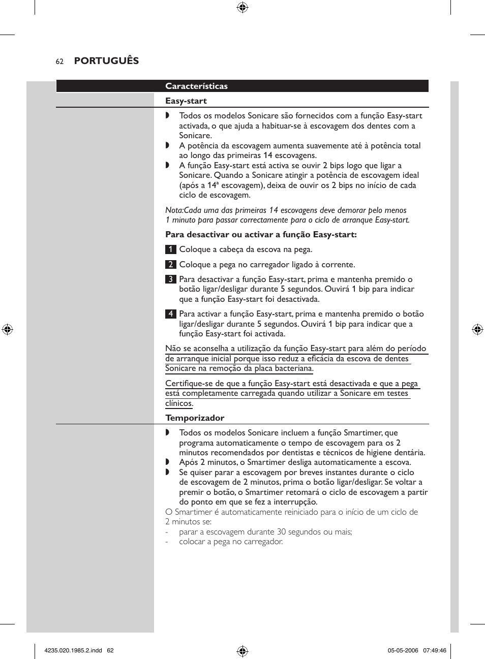 Philips HX 7351 User Manual | Page 62 / 92