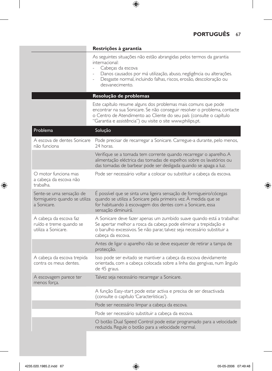 Philips HX 7351 User Manual | Page 67 / 92