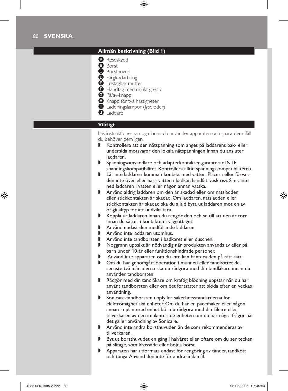 Philips HX 7351 User Manual | Page 80 / 92