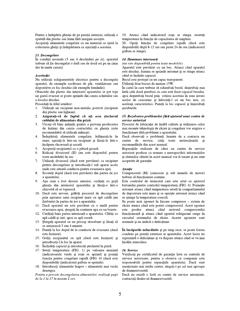 haier BD-208G User Manual | Page 16 / 68