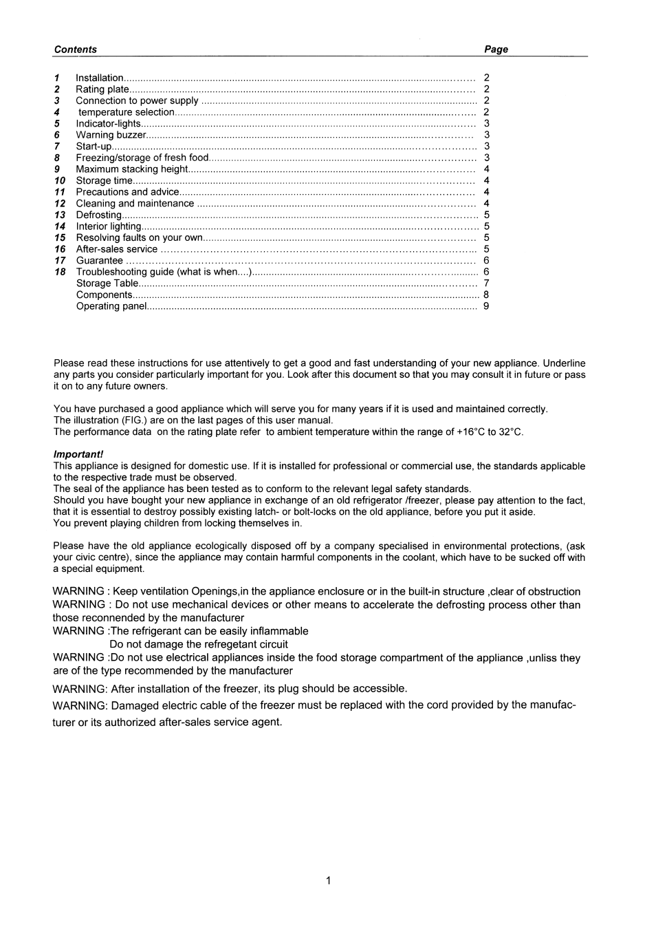 haier BD-208G User Manual | Page 4 / 68