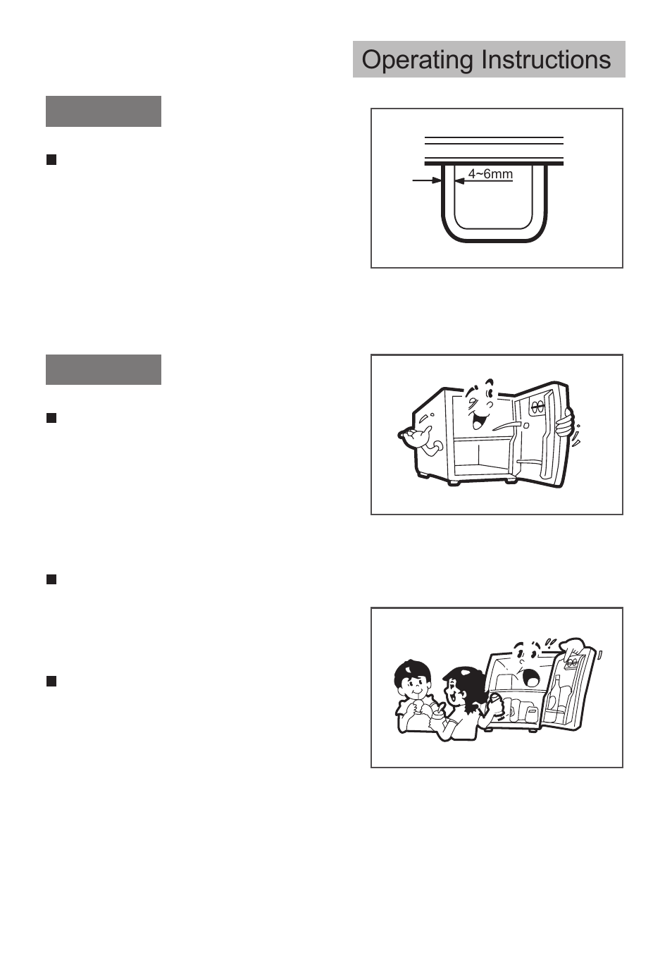 Operating instructions | haier HBF130 User Manual | Page 7 / 11