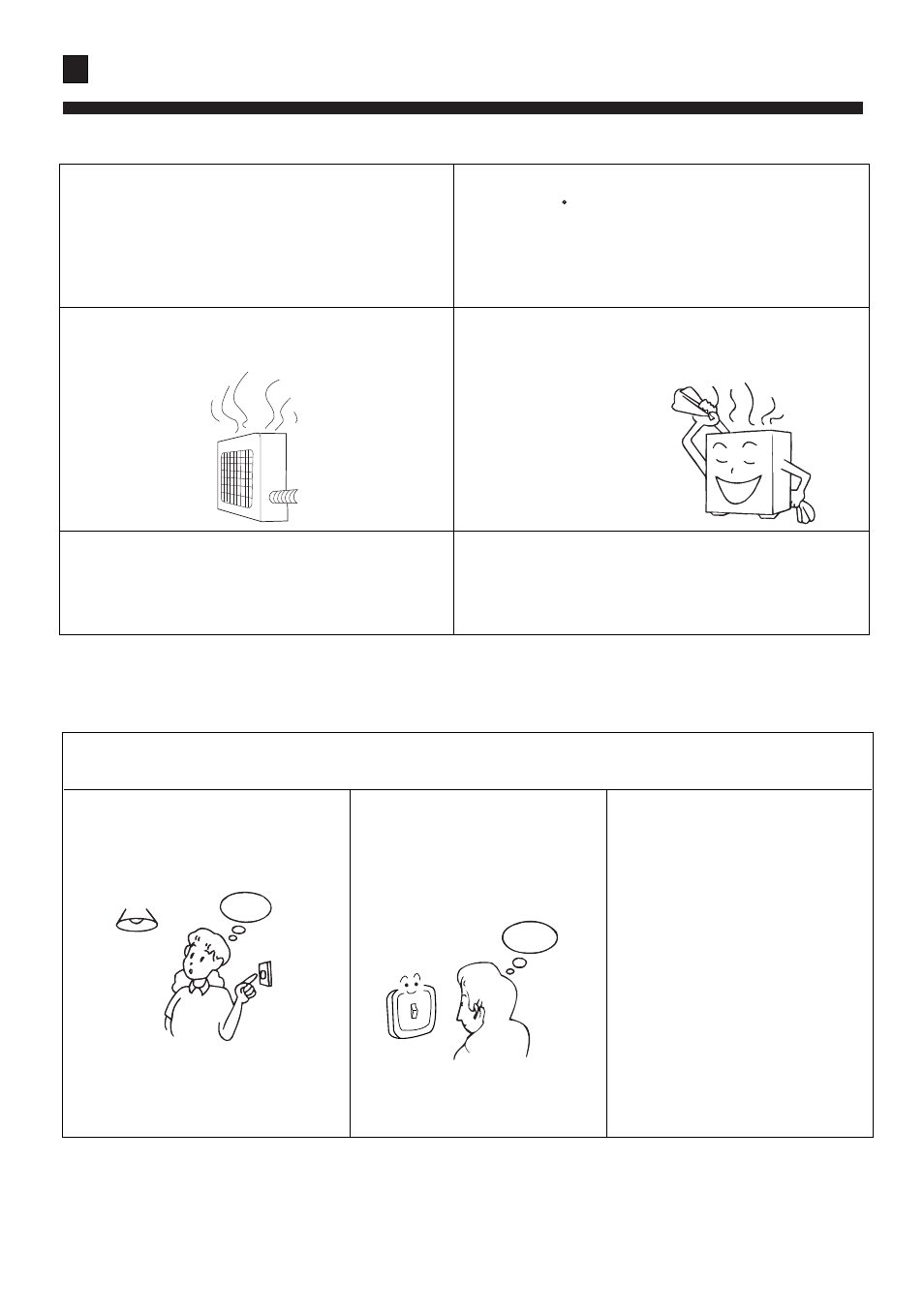 Trouble shooting | haier AD122XLERA User Manual | Page 11 / 28