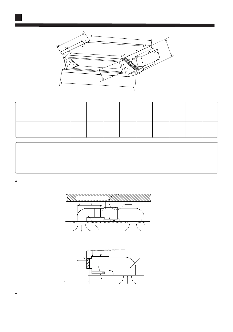 Instructions to installation | haier AD122XLERA User Manual | Page 17 / 28