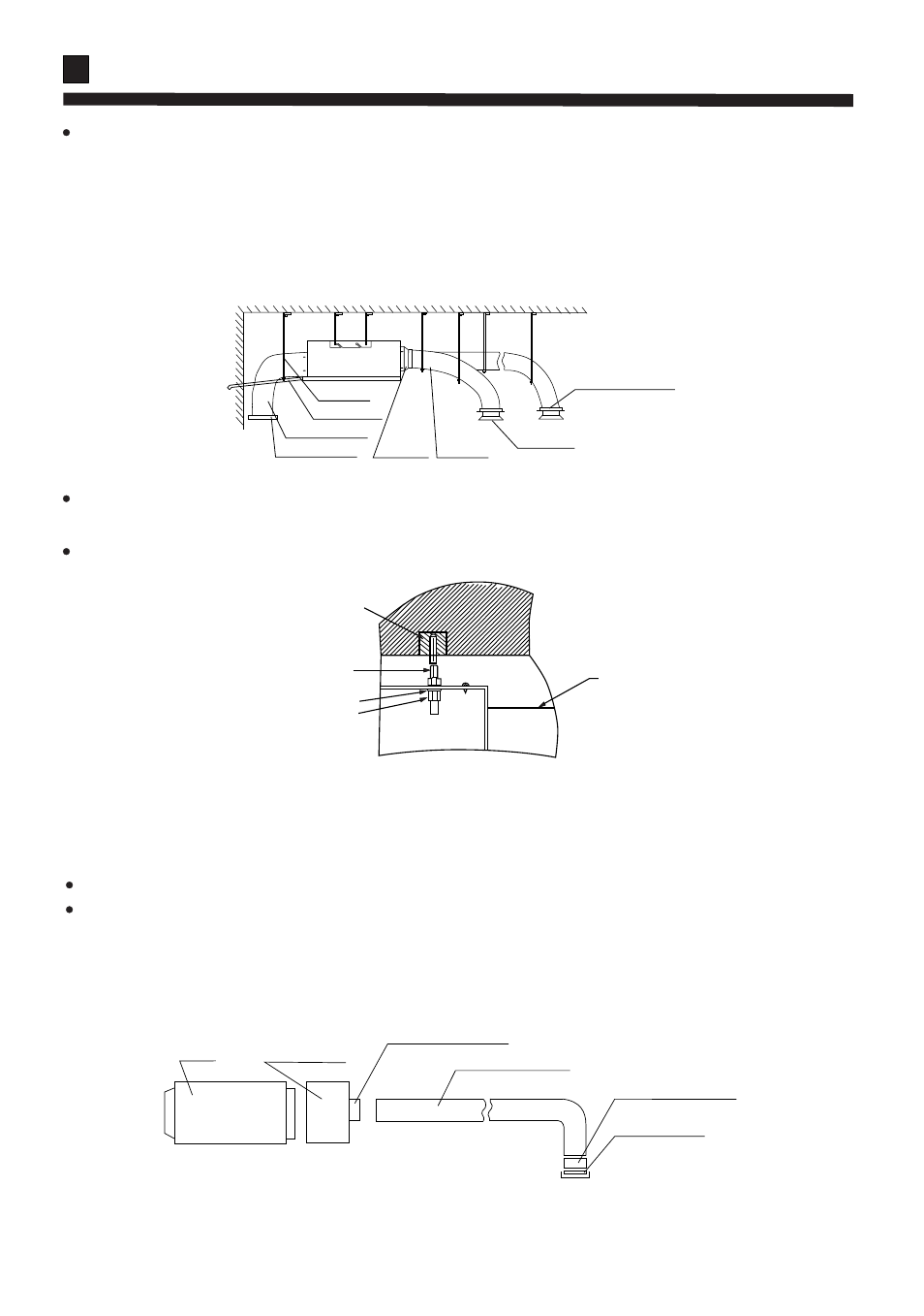 Instructions to installation, Installation for air duct of indoor unit, Installation of air discharge duct | haier AD122XLERA User Manual | Page 18 / 28