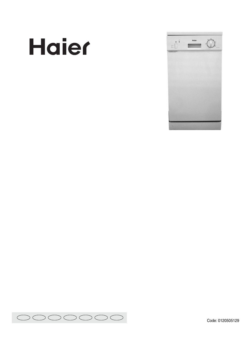 haier DW9-AFMS User Manual | 72 pages