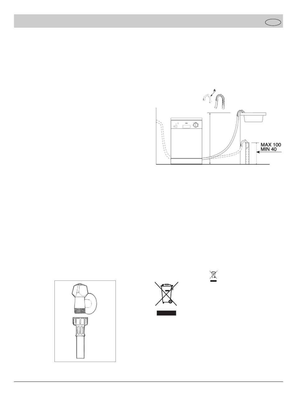 Instalação | haier DW9-AFMS User Manual | Page 61 / 72