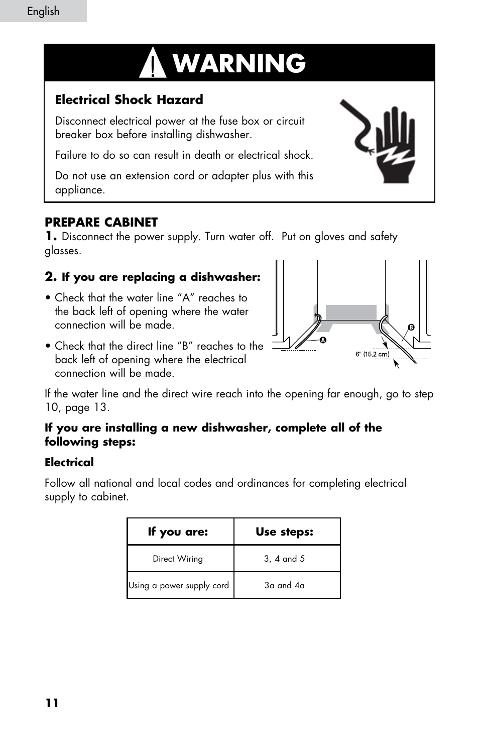 Warning | haier DW-7777-01 User Manual | Page 12 / 84