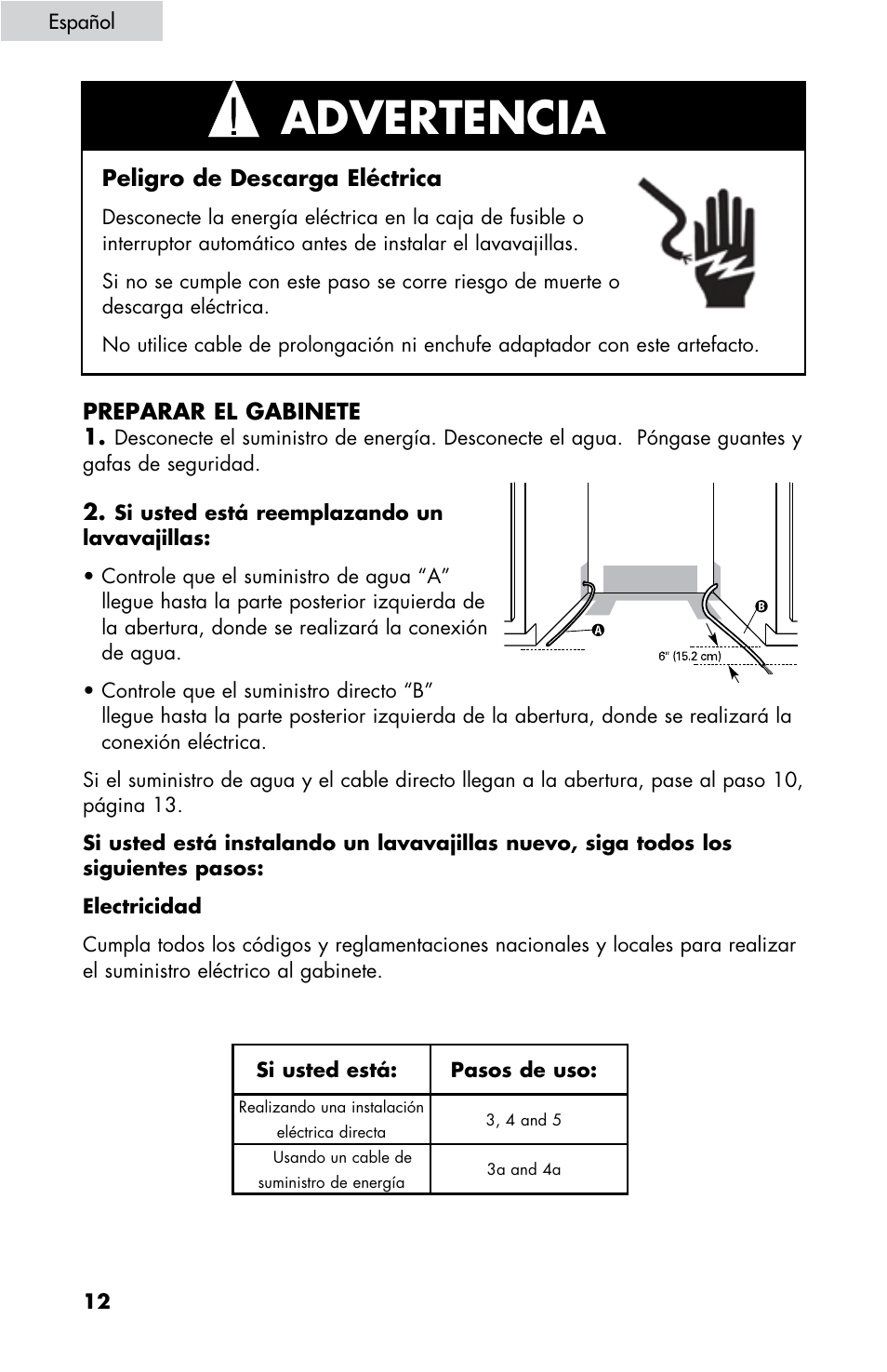 Advertencia | haier DW-7777-01 User Manual | Page 40 / 84