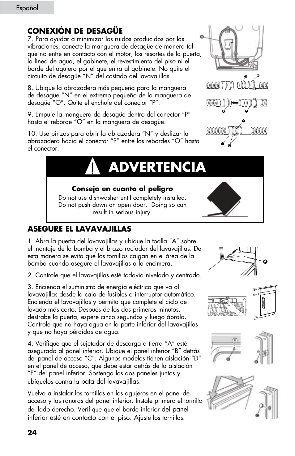 Advertencia | haier DW-7777-01 User Manual | Page 52 / 84