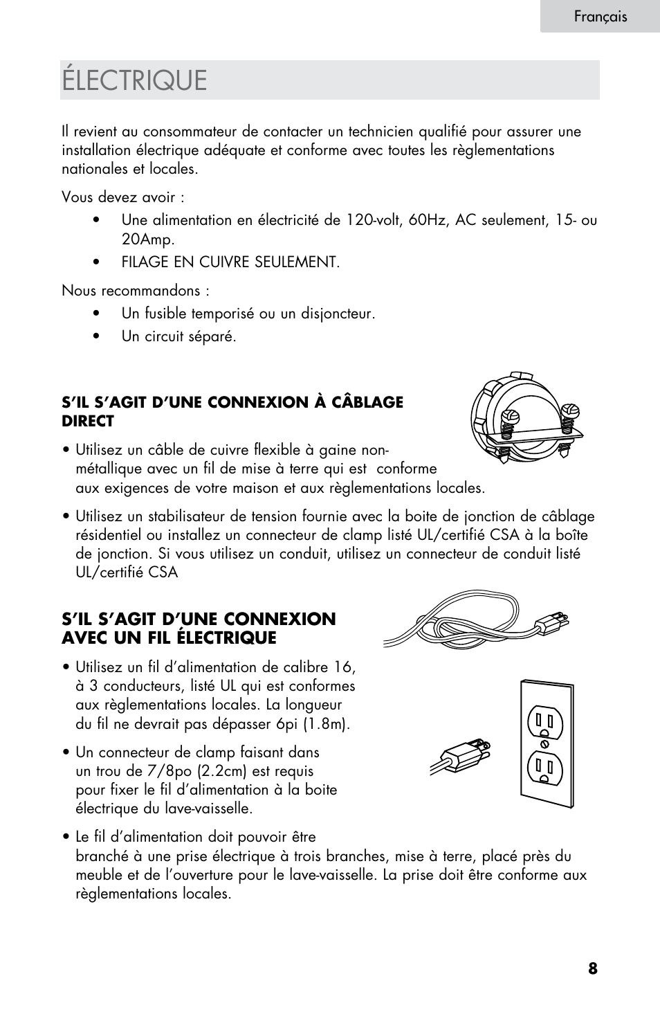 Électrique | haier DW-7777-01 User Manual | Page 65 / 84