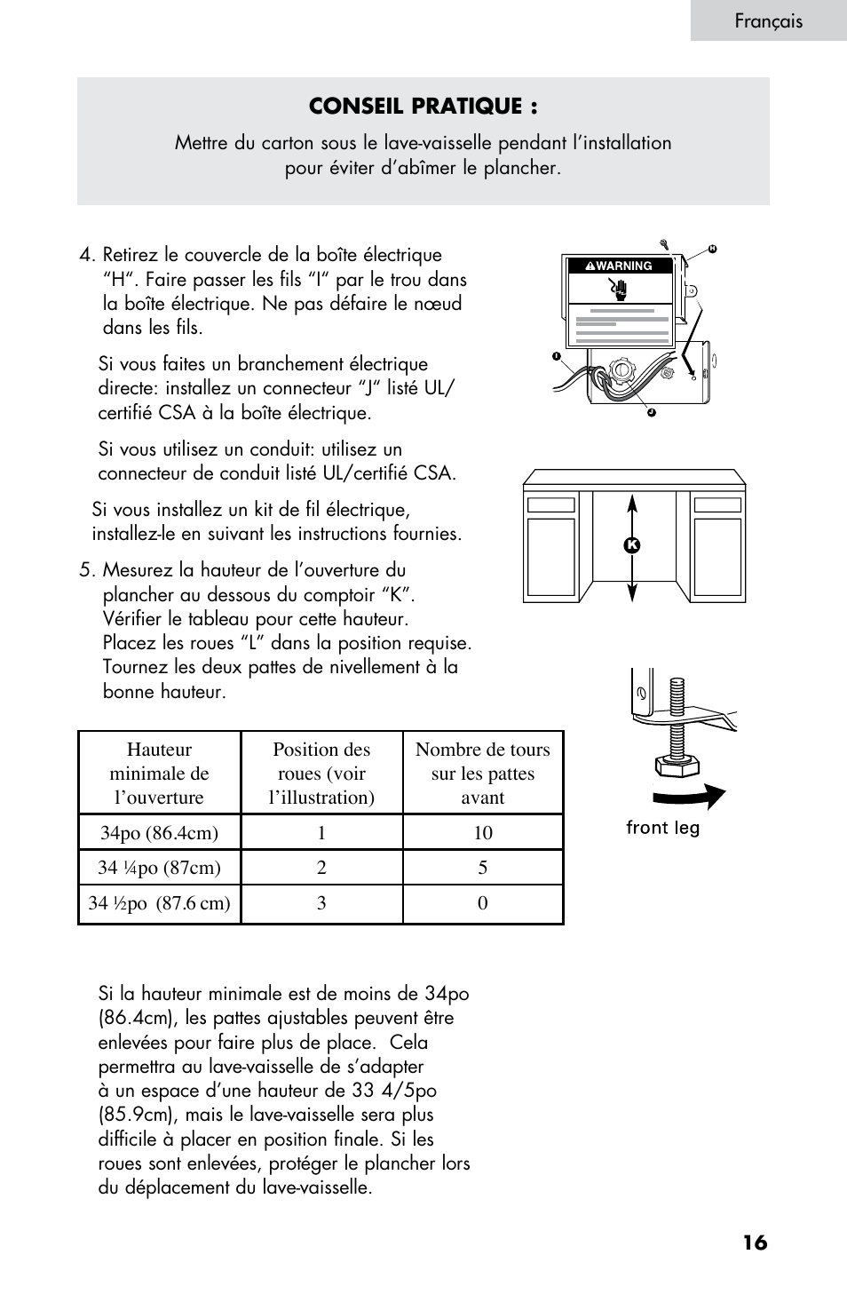 Conseil pratique | haier DW-7777-01 User Manual | Page 73 / 84