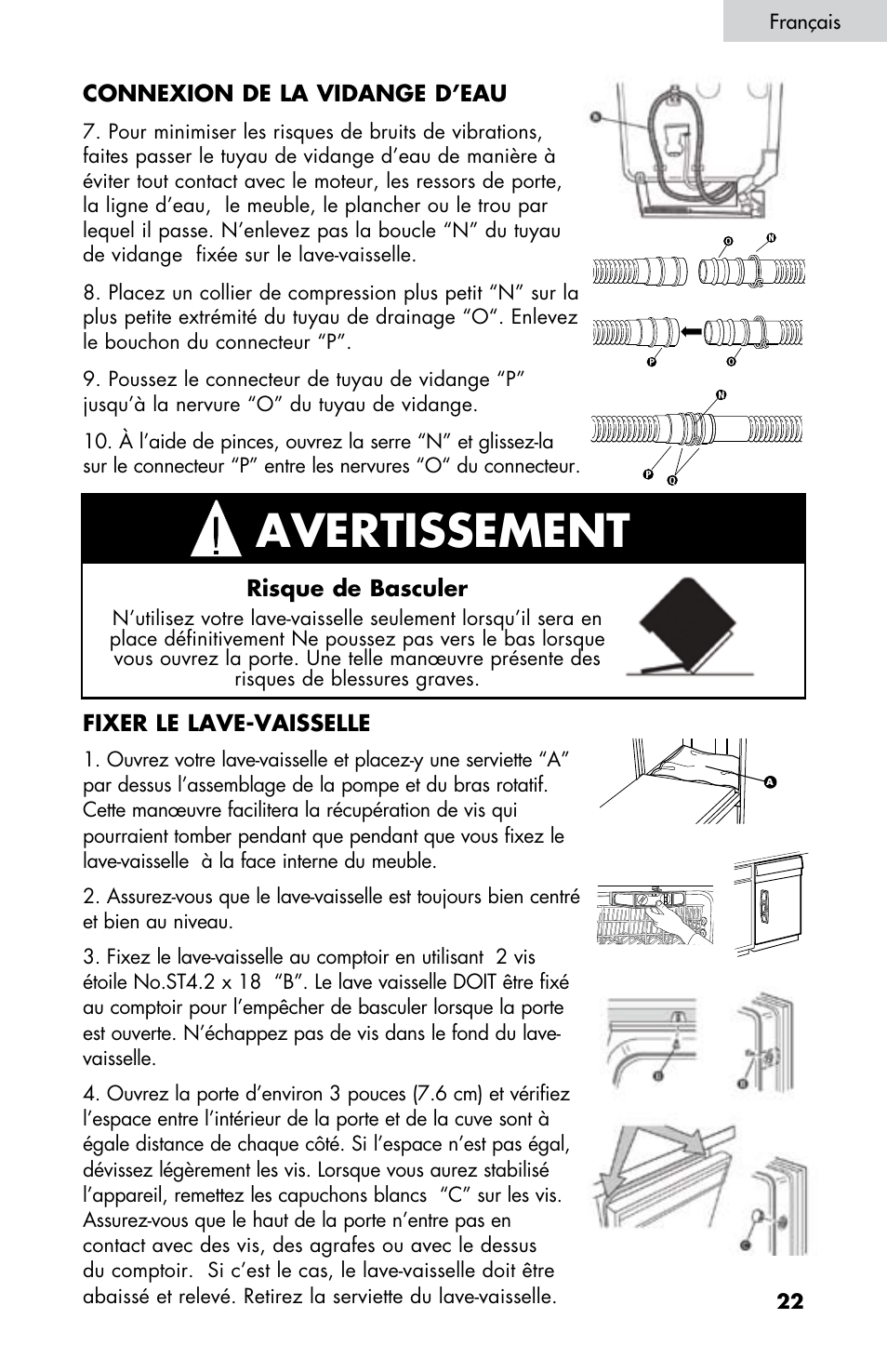 Avertissement | haier DW-7777-01 User Manual | Page 79 / 84