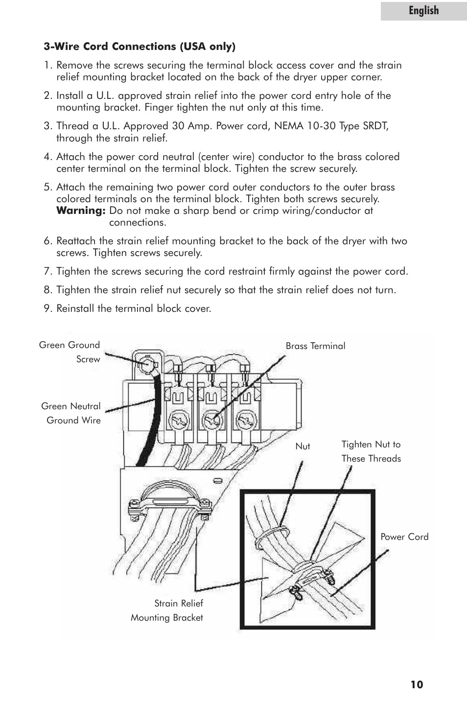 English | haier GDE700AW User Manual | Page 11 / 25