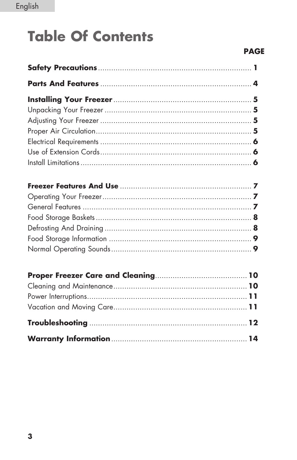 haier C SERIES ESCM050EC User Manual | Page 4 / 44