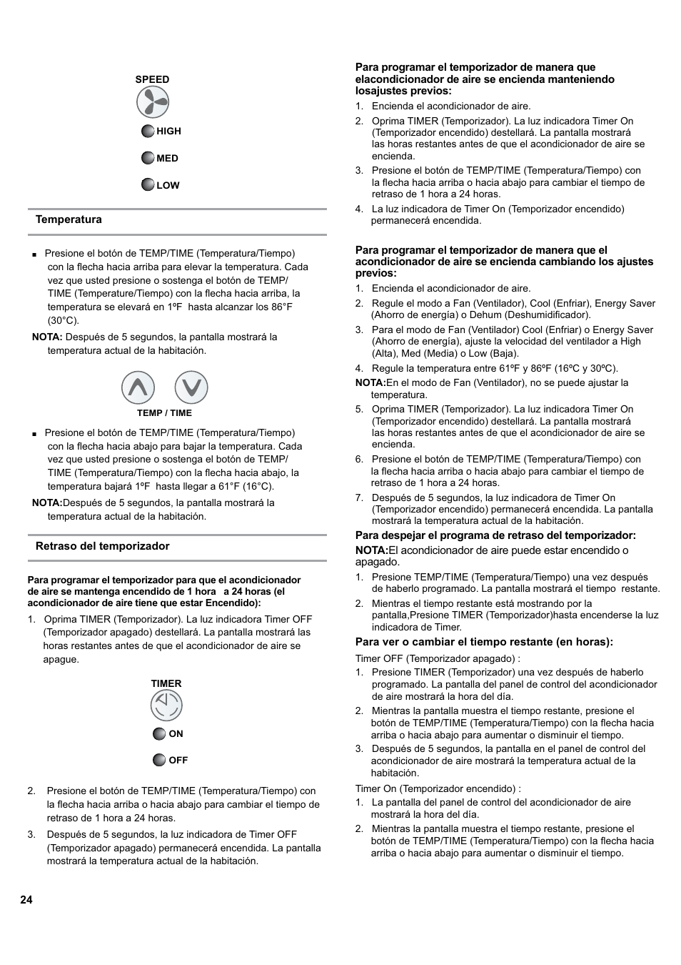 haier ESA405K User Manual | Page 24 / 44